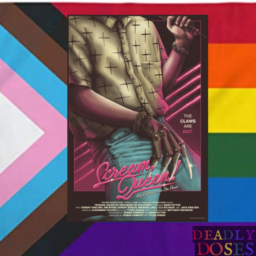 With #DublinPride around the corner every night this week we recommend an LGBTQ+ film to sink your fabulous fangs into. 
Tonight is "Scream, Queen! My Nightmare on Elm Street." The doc follows the "final boy" Mark Patten star of Nightmare on Elm Street 2- Essential viewing!!!