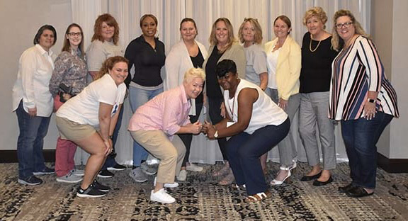 Congratulations to the female graduates of NJLCA Class 38, shown here with mentors, instructors, and staff during this month's class near Houston, Texas. To learn more about this leadership opportunity, go to nationaljailacademy.org. #genderequity #womenincorrections #aja2021
