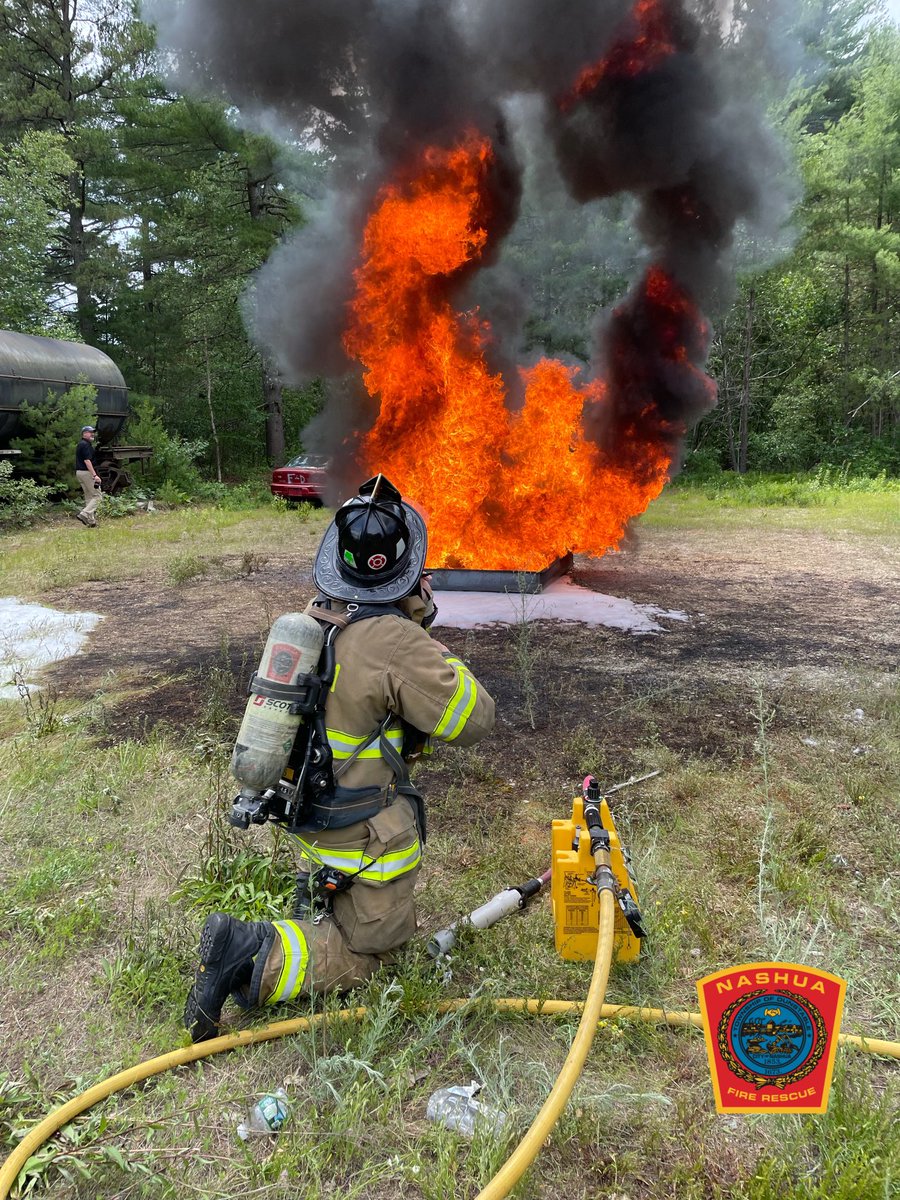 Green Foam demo at NFR Training Grounds.