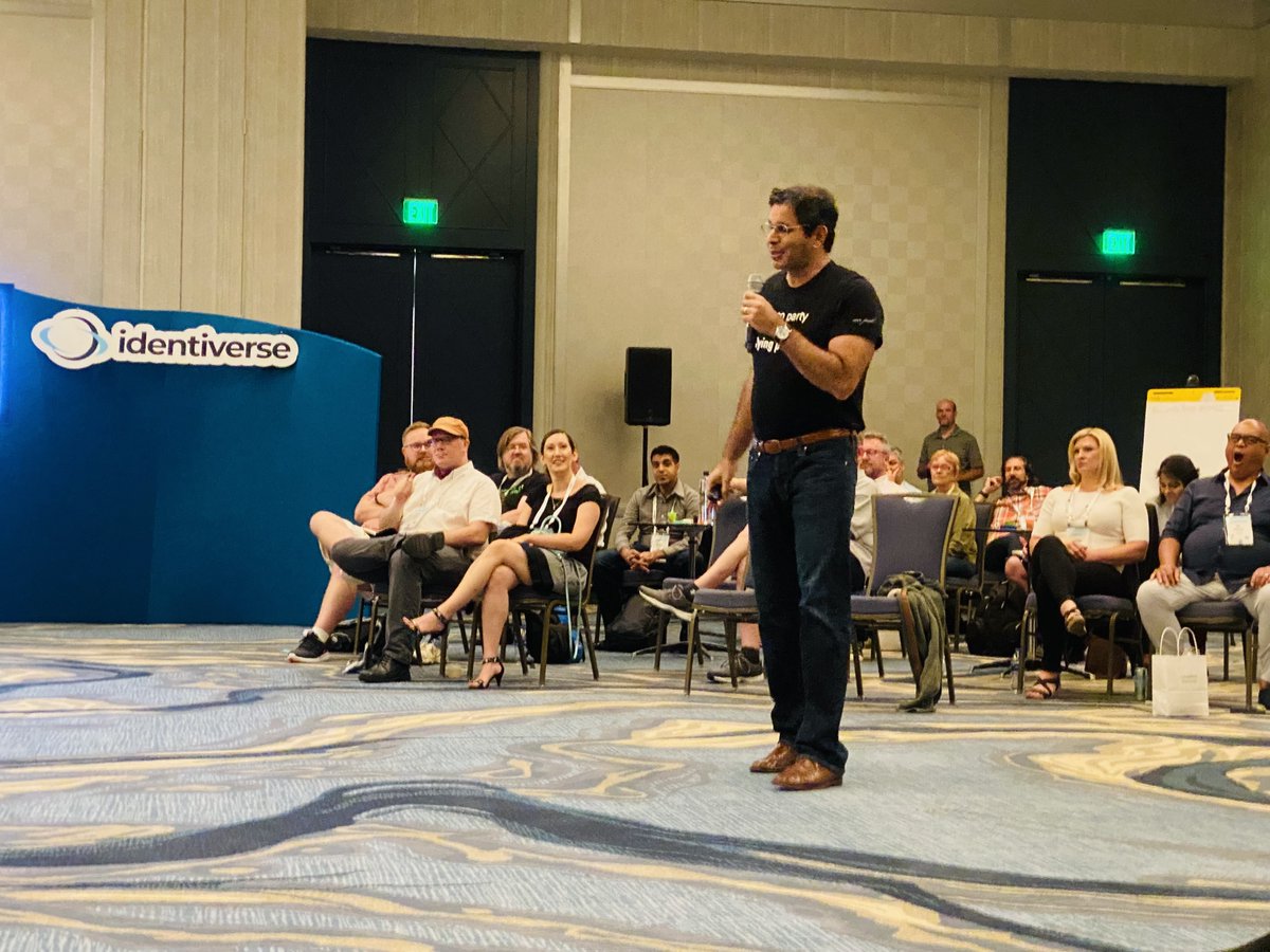 Identiverse's tweet image. @PingTheBird &amp;amp; @jgrantindc have kicked off the #digitalidentification Summit at #Identiverse!  We are actively shaping the future of the industry and speed verified #digitalidentity adoption here!