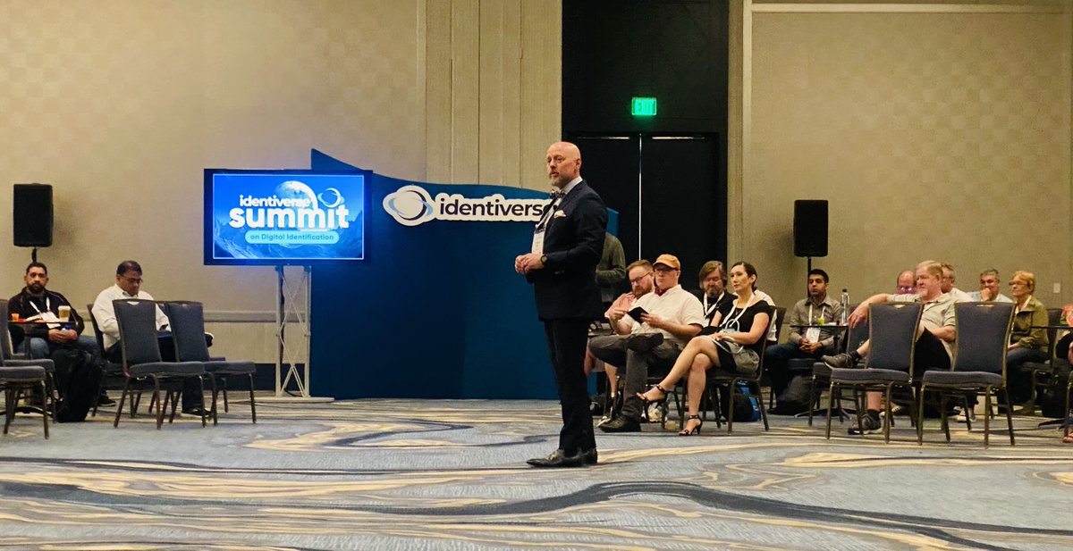 Identiverse's tweet image. @PingTheBird &amp;amp; @jgrantindc have kicked off the #digitalidentification Summit at #Identiverse!  We are actively shaping the future of the industry and speed verified #digitalidentity adoption here!