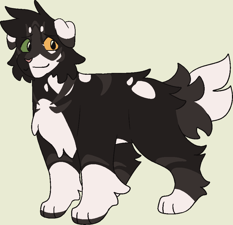 (wc sona even though im very late to the party. but here they are. bumblethorn :D)