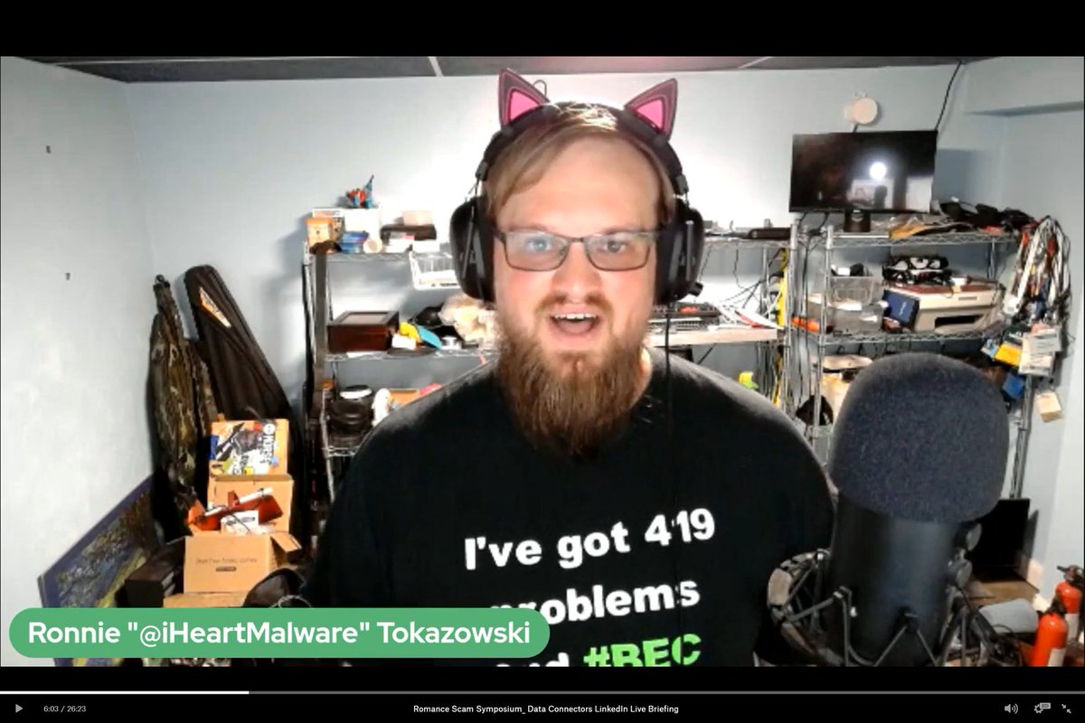AmandaSueWalker's tweet photo. @iHeartMalware will be at the @DataConnectors Capital Region #CyberSecVirtual THIS week!
Passes to attend: https://t.co/z9Go46Xohk https://t.co/v2hSA6Ud21