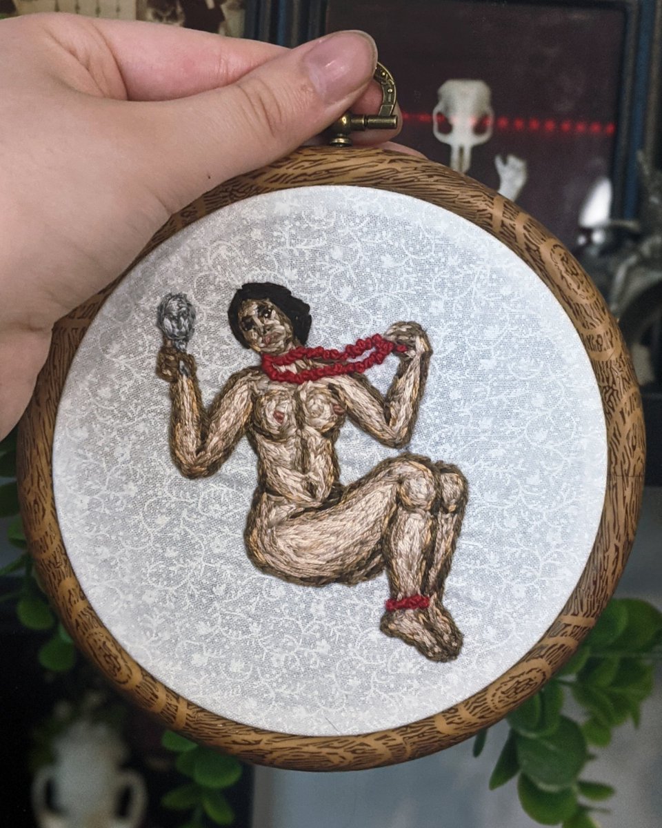 colleen_daves's tweet image. What are some paintings you'd like to see me recreate? 

So far I've done The Nightmare, The Coral Necklace, and Saint Sebastian
