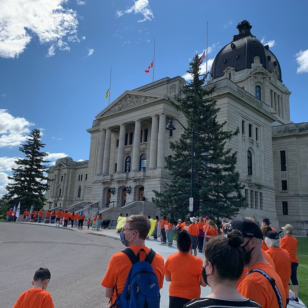 RPSCultural's tweet photo. Joined our community partner, The Circle Project, to raise awareness for those children who never made it home and those who survived. #everychildmatters #NationalIndigenousPeoplesDay #215children https://t.co/ec7dRLW9pr