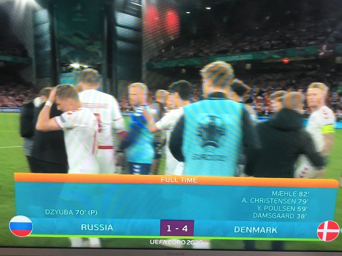 karldaly1's tweet photo. Fairytale in Copenhagen 🇩🇰 So fitting to see Denmark make it through the group stage given the hugely emotional time they’ve had #GoTeamDenmark https://t.co/ZdGNodwMUK
