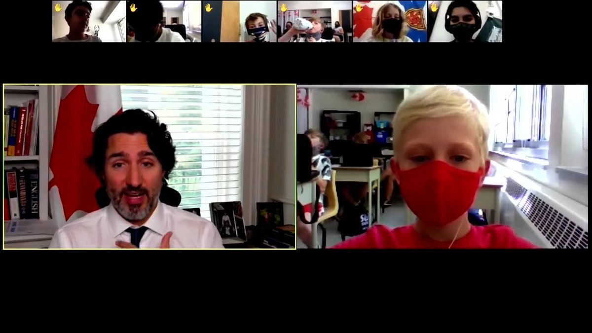 Today RLE welcomed Prime Minister Trudeau to a Grade 6 Class. The students asked great questions and the PM demonstrated he’s still got the teacher in him! <a href="/HRCE_NS/">Halifax Regional Centre for Education</a> <a href="/CanadianPM/">Prime Minister of Canada</a>