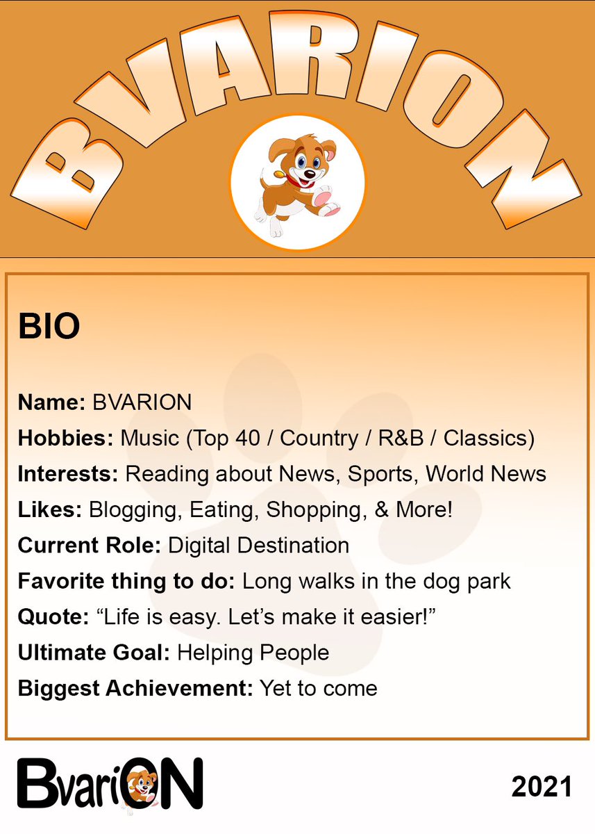 bvarionblog's tweet photo. BVARION is starting to bark! He even chewed up all his toys too! He’s such a good boy though. He’s just excited for his 1st announcement this week! Stay tuned Western Kansas! In the meantime here is his Bio. https://t.co/dZW9RSPt4g