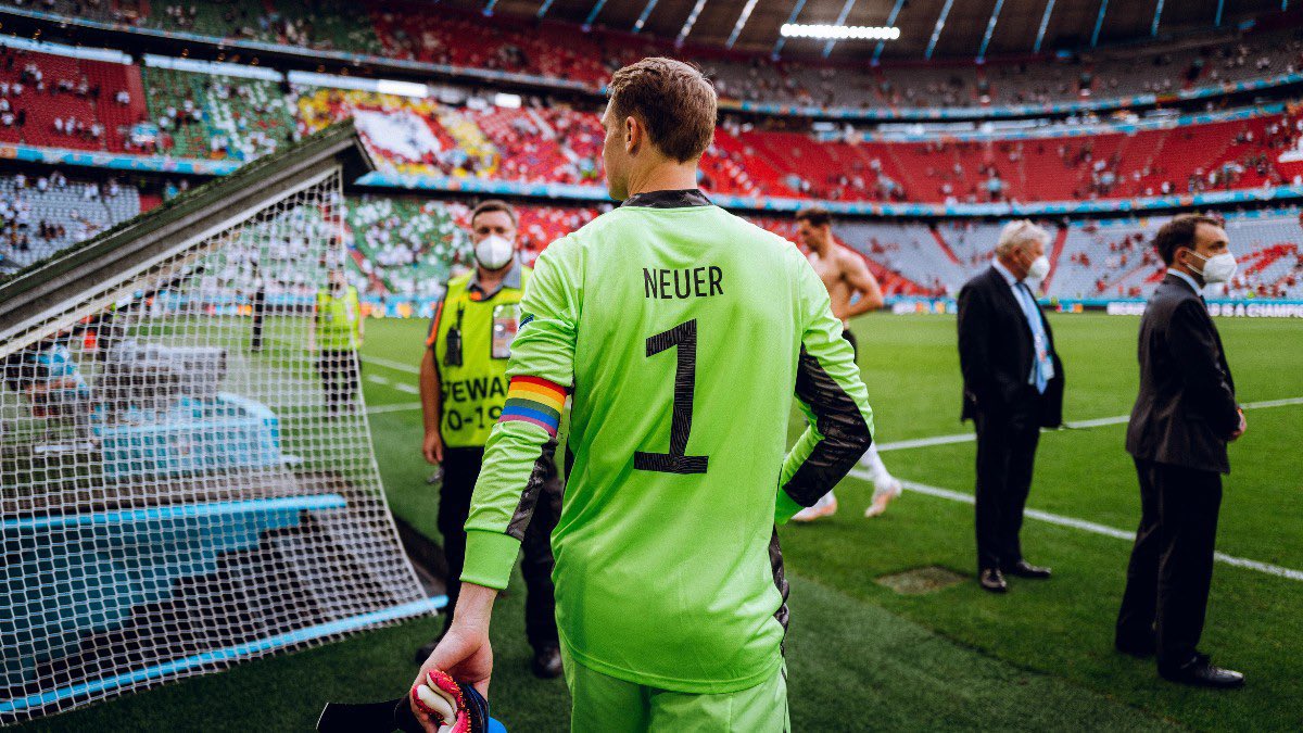 Oye <a href="/miseleccionmx/">Selección Nacional</a>, te habla el brazalete de <a href="/Manuel_Neuer/">Manuel Neuer</a>.

#Pride2021