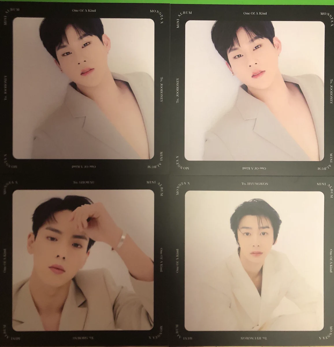 取引 auf X: „MONSTA X One Of A Kind トレカ交換 モネク 【譲】画像