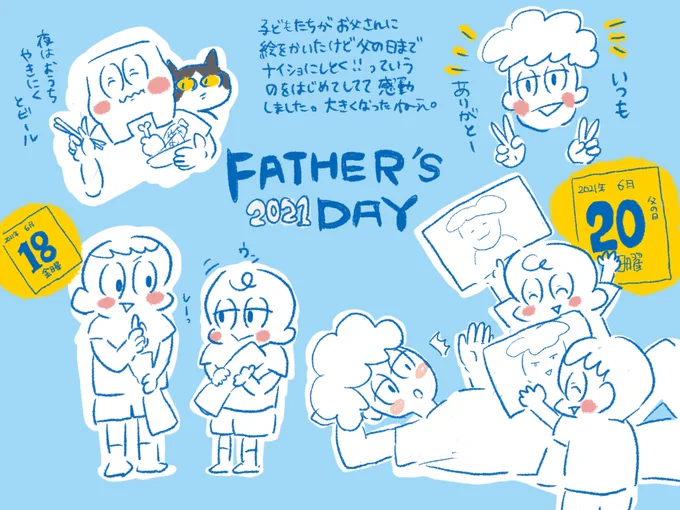 この前の父の日。
#ふみの雑日記 