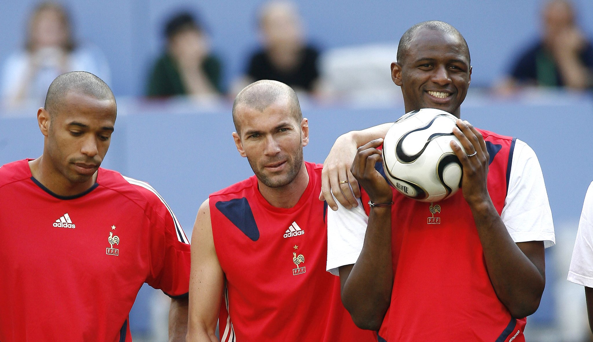 Happy Birthday To two French legends. Zinedine Zidane is 4  9  today, while Patrick Vieira is 4  5  ... 