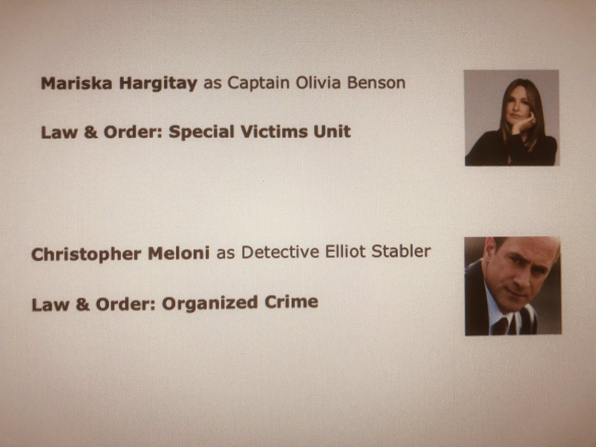 El_loves_Livvie's tweet photo. Heyyyyyy LADIES!!!! They are in the running! 🔥🔥🔥💋❤️🥰 @Mariska @Chris_Meloni #Bensler #ElliotLovesOlivia #EOisEndgame #OneTrueLove #ElliotStabler #OliviaBensonStabler #MariskaHargitay #ChrisMeloni #SVU #P4L #Emmys #WINWIN https://t.co/HhmBfcGQce