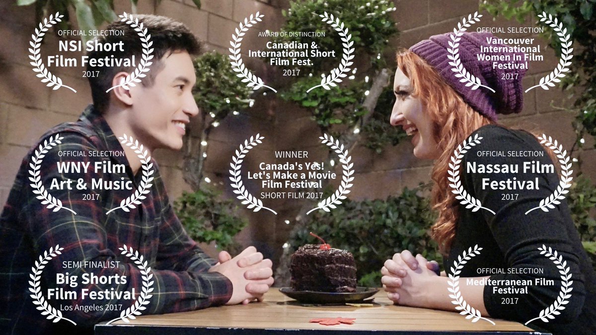 Chocolate Cake by #Director Brittney Grabill & #Producer @Maryrachel13 & @kallistezoe3 A first date brings young Jenny (Brittney Grabill) and Tim (Manny Jacinto) together for a slice of chocolate cake. #filmmakers #filmmaking #cinematographer #cinematography #filmfestival