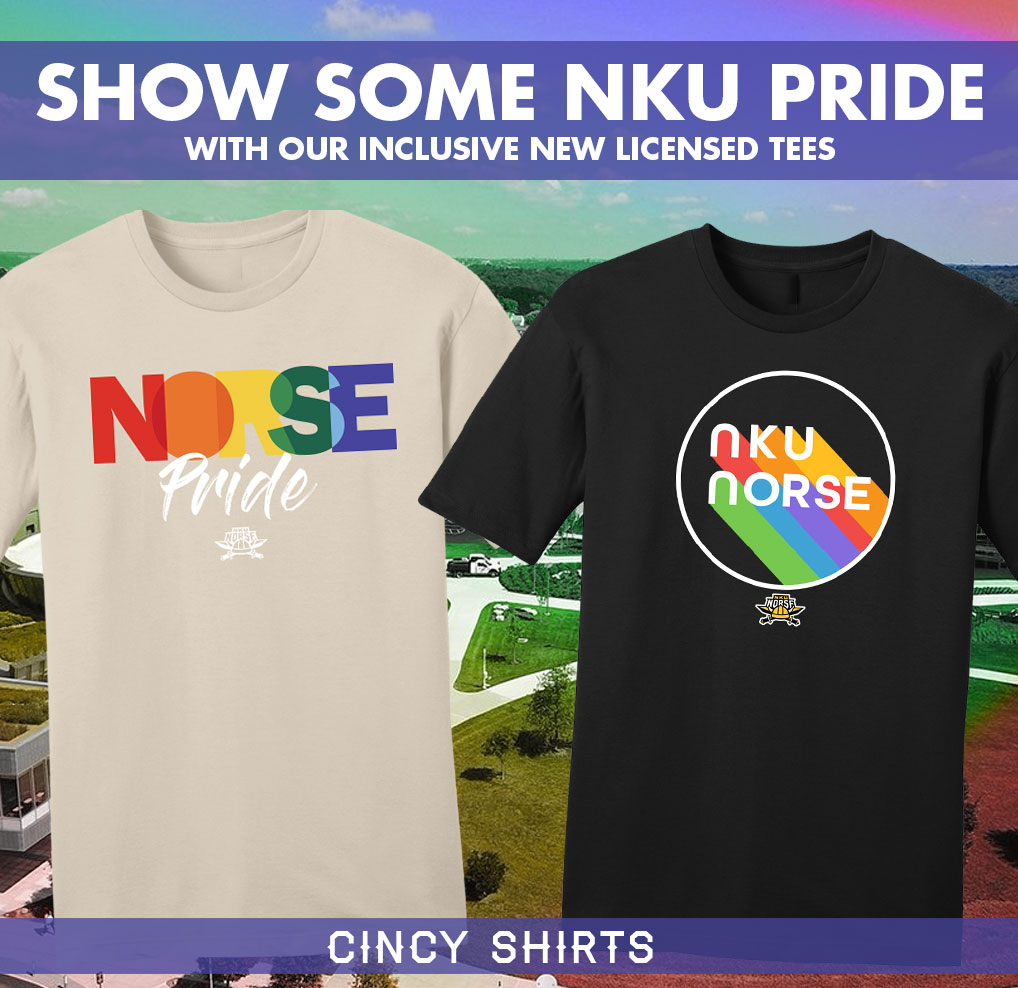 CincyShirts's tweet photo. Show your NKU pride π Celebrate inclusion with our new @nkuedu tees online here π https://t.co/MNoA6Ja99Z
@InclusiveNku | #CincinnatiPride | #NKYPride | #KYPride | #Pride2021 | #NorseUP | #Norse | #Norsebound | #NKU https://t.co/9VRBuLuq2k