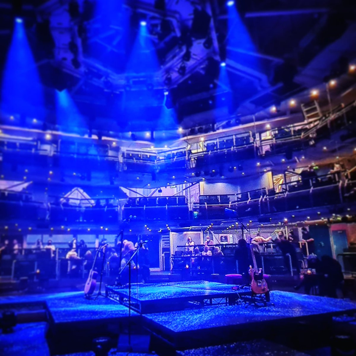 Great evening at the <a href="/rxtheatre/">Royal Exchange Theatre</a> the stage is set for Bloody Elle to welcome the general public from Wednesday after 15 months of the doors being closed, and what a production!