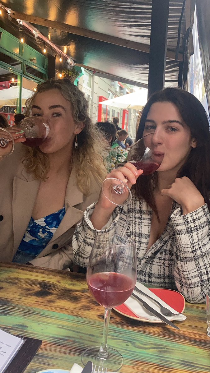 ainebuckley99's tweet photo. The sangria girls drinking sangria wearing sangria tops doing sangria things at sangria restaurant Galway https://t.co/oU6sCugroN