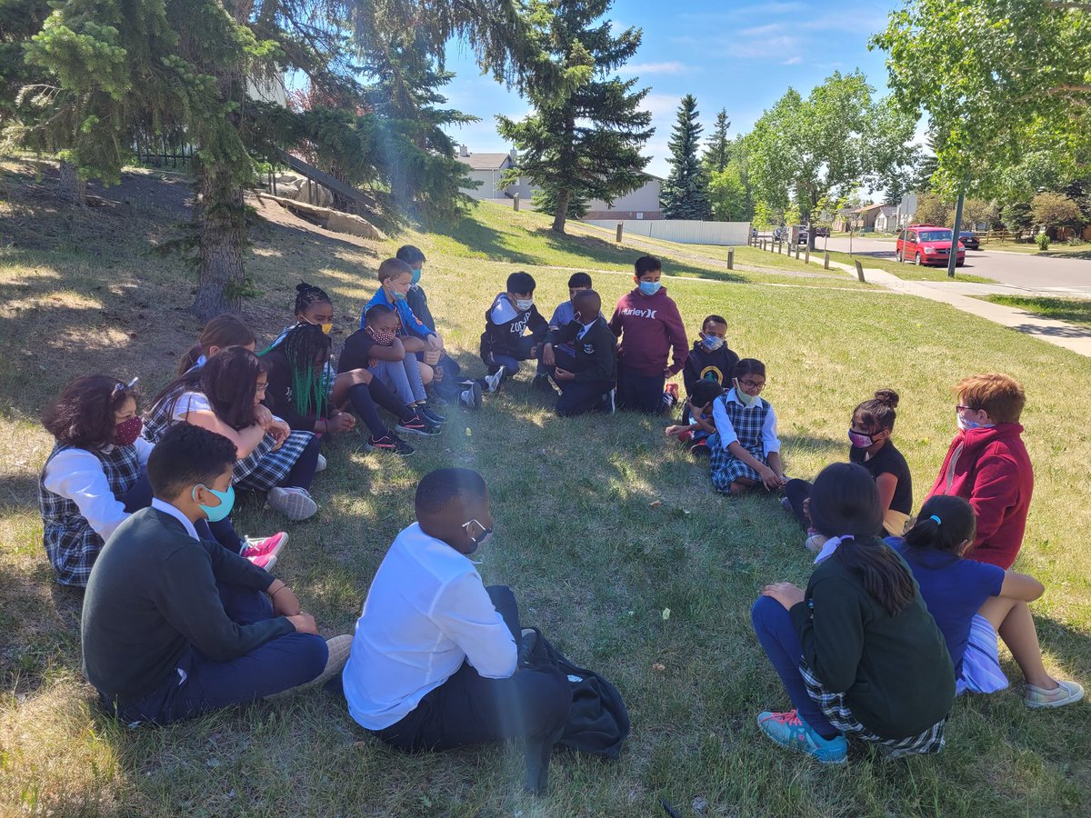 Reflecting on the importance of the land and paying tribute to the first peoples of this land. 'It's about respecting the land for everything it gives us and recognizing the first peoples who lived here before us' #NationalIndigenousPeoplesDay #WeAreCBE @Area4CBE @CJMCBE