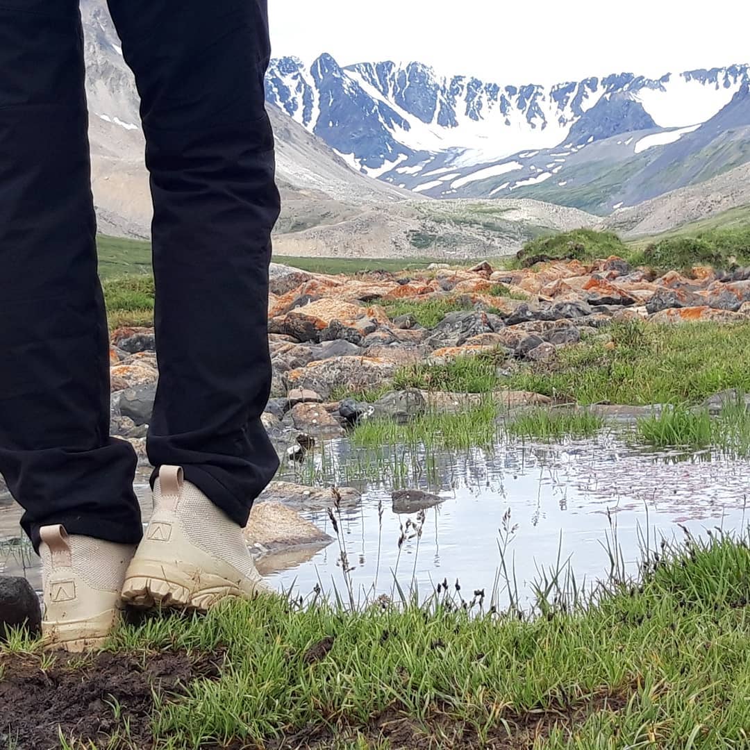 The very place that inspired our boots: the Altai Mountains. Mostly unknown, rugged, and located in some of the most remote areas of the world. [Photo credit: Instagram user @akhbupyemizan] #OptOutside #hikingboots