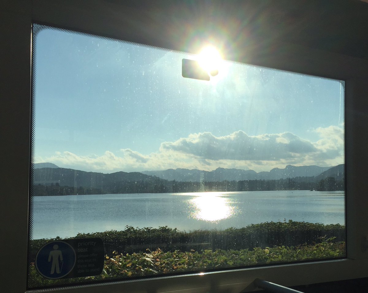 MeiLoft's tweet image. The UK’s most beautiful view from a bus window... ever! En route to #ambleside ... finally! ☺️🥾

@StagecoachCNL #LakeDistrict #stagecoach599 #windermere @ThePhotoHour @CumbriaViews @Cumbria_Lakes @lakedistrictnpa #cumbria #langdalepikes @FeatureCumbria
