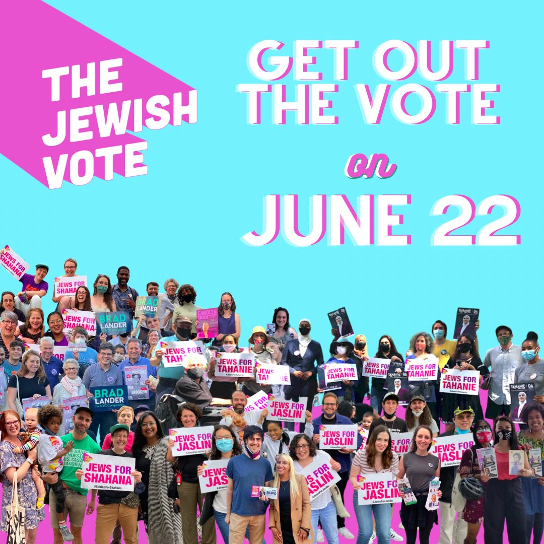 THIS TUESDAY: pick just 1 HOUR between 6am-9pm &amp; join us in the fight for the soul of NYC.

Do we let fear-mongers make our city more dangerous for the vulnerable &amp; a playground for the rich? Or do we come together &amp; choose care over fear?

It’s up to us: bit.ly/TJV-EDay