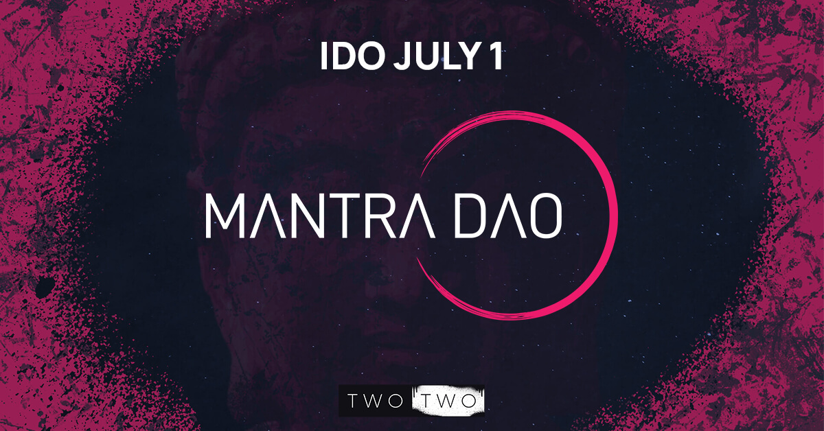 TWO TWO is partnering with <a href="/MANTRADAO/">MANTRADAO</a> to list our X22 Tokens on the Zendit launchpad. More details coming soon! 

Click the link below to learn more. 

news.twotwoart.com/tt-mantradao-i…

#TWOTWO #NFT #MantraDAO #Partnership #Crypto #DeFi