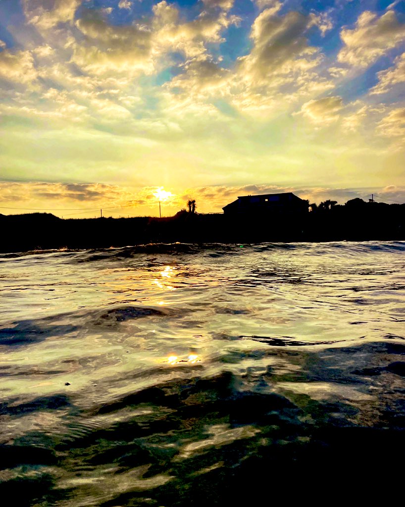 Summer solstice from the water