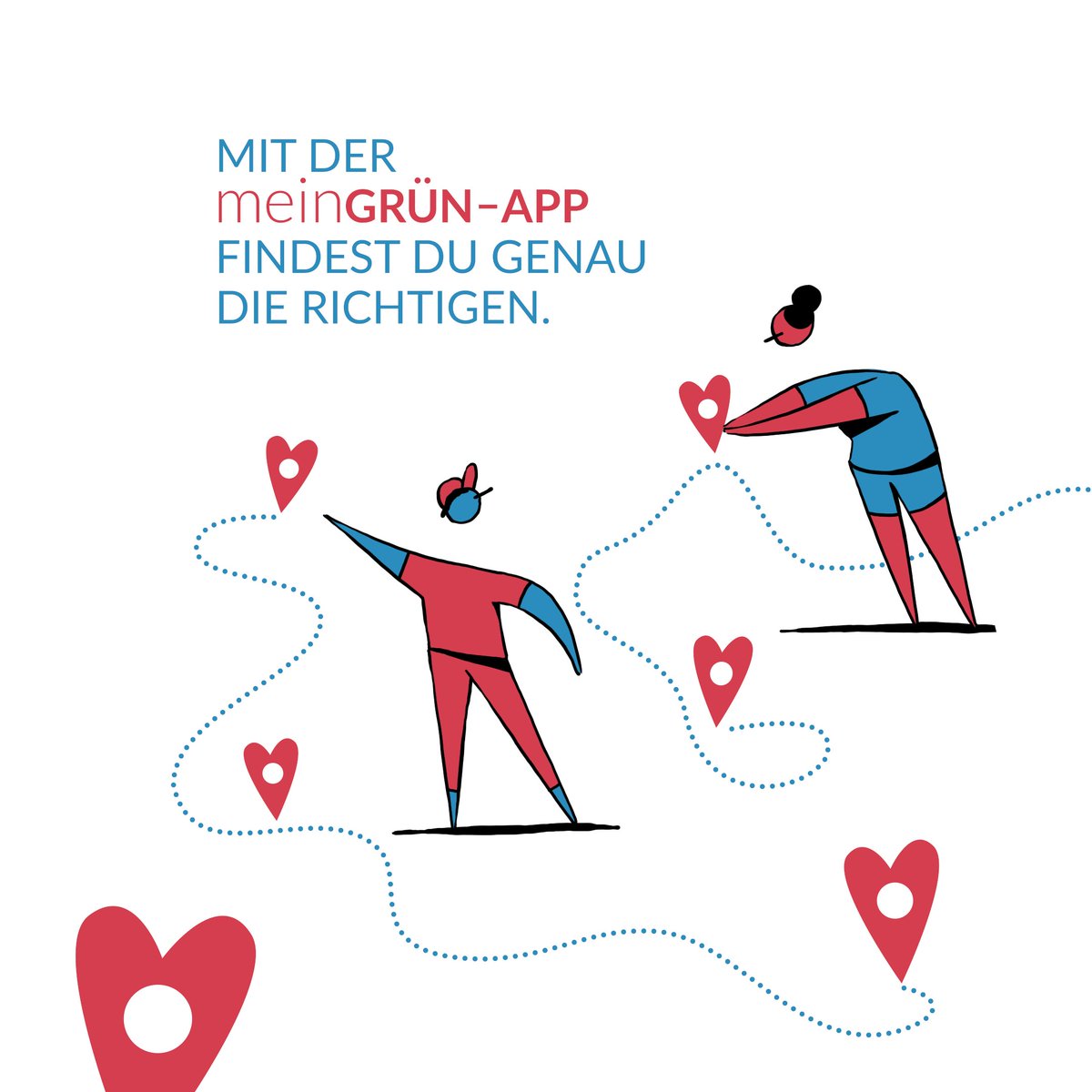 Liebe meinGrün-Nutzende, wir möchten Eure Meinung hören!
Bitte nutzt noch bis zum Ende der Woche folgenden Link: soscisurvey.de/meinGruen_Eval…, um die App zu bewerten. Das dauert nur wenige Minuten und hilft zukünftig noch bessere Angebote zu schaffen.

<a href="/heidelberg_de/">Stadt Heidelberg</a> 
<a href="/dresden_forscht/">Dresden 🐸 forscht</a>