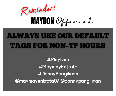 FamilyTemple's tweet photo. Please

#MayDon
#MaymayEntrata
#DonnyPangilinan
@maymayentrata07 
@donnypangilinan https://t.co/0jKMNoAToZ