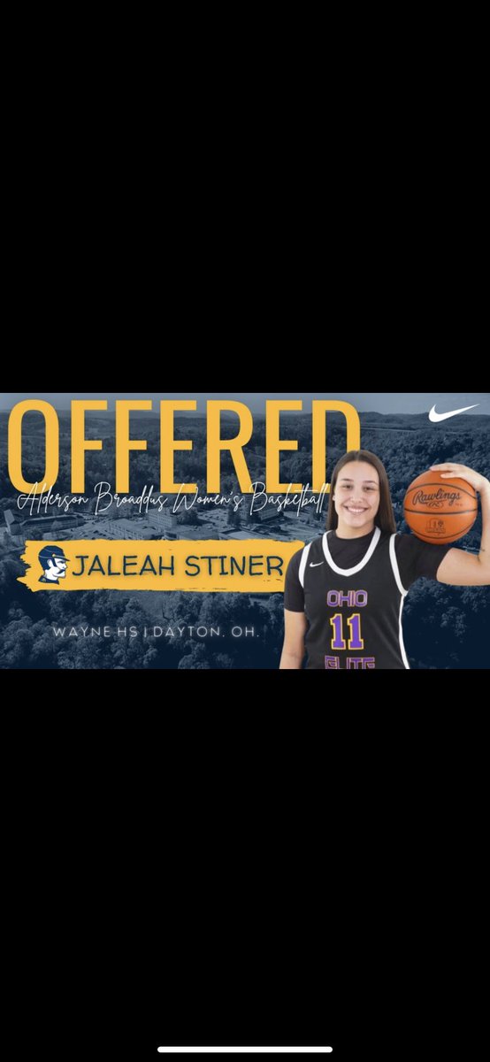 Had a great visit at Alderson Broaddus today! Thank you @that_baller_d3 and Coach Q on giving me an opportunity to play at the next level! I really appreciate it!💙💛@OhioEliteBBall  <a href="/trice_travis/">Travis Trice</a>