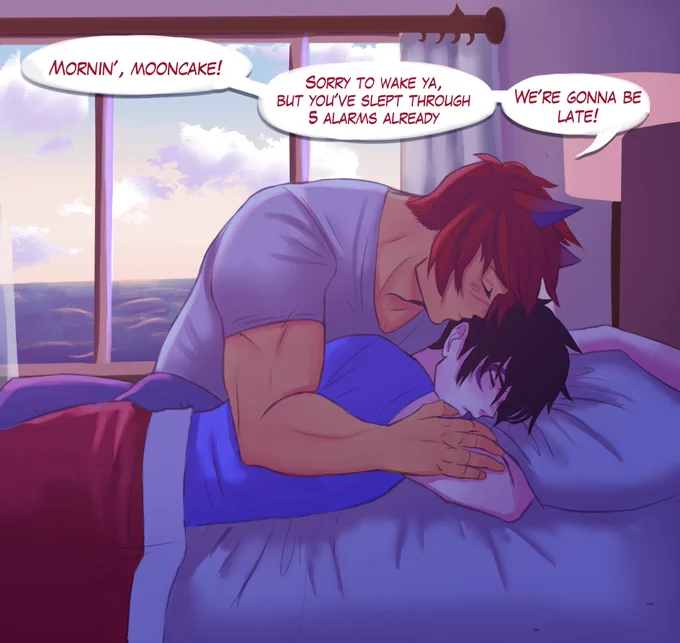 Morning person x Night person #settphel 