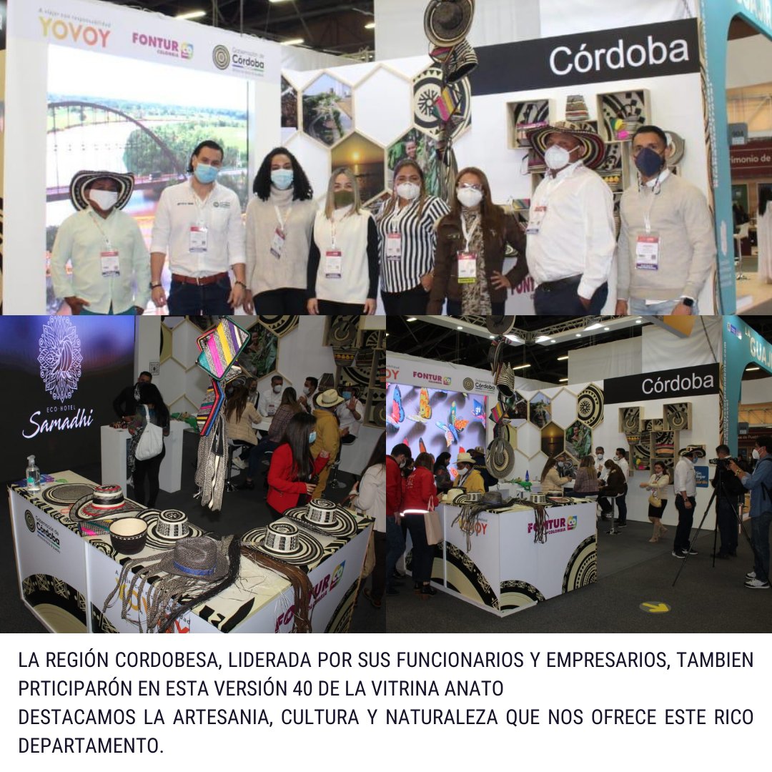 AnatoNorccidnte's tweet photo. RESUMEN ACTIVIDADES | #VITRINAANATO2021 DEL 16 AL 18 DE JUNIO 
A pesar de las adversidades, ANATO demostró que el turismo regresó con fuerza gracias a un trabajo público privado que permitió la participación de los departamentos de Colombia y algunos destinos internacionales. https://t.co/GcwmTpBzVX