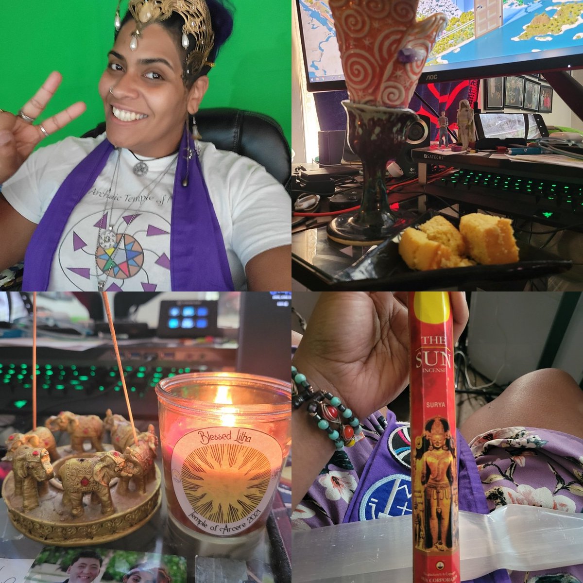 PaganIdaline's tweet photo. Getting ready for Litha Shenanigans! ππ·
#SummerSolstice2021 #SummerSolstice #litha #correlliantradition https://t.co/xMypBdtJAR