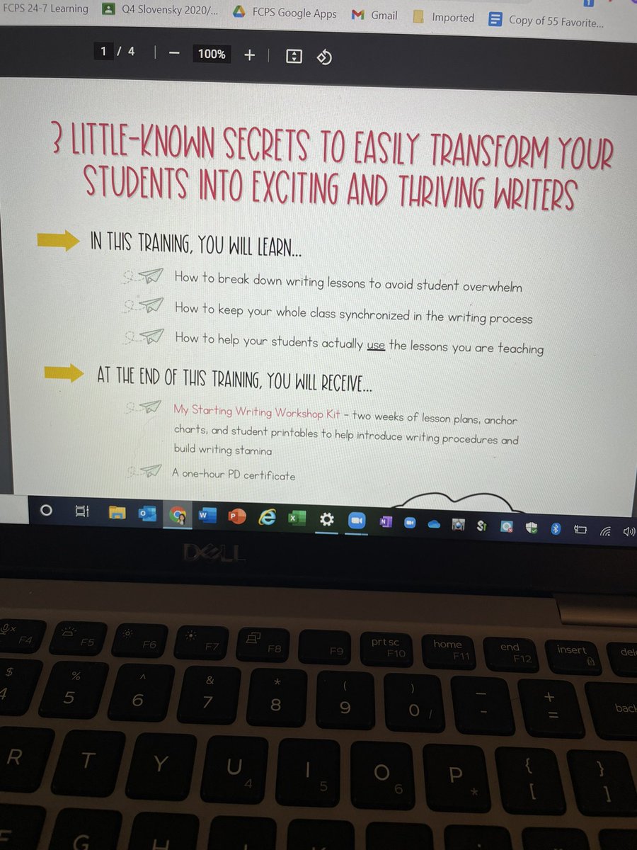 SUPER excited for this writing webinar w/ Jamie Sears (Not so Wimpy Teacher) I can’t wait to learn new strategies to help me become more comfortable teaching writing. 🤗🤗
