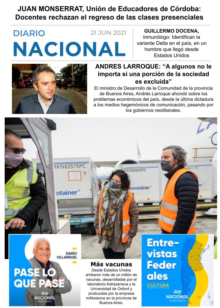 calafate_radio's tweet photo. 📢¡Ya salió el Diario de Radio Nacional! 📰
24 horas de noticias a través de las 50 emisoras de la radio pública 📻
https://t.co/UwW3bt4yT4 https://t.co/9VGFjrVyxL