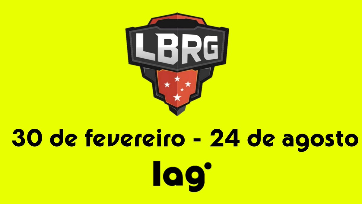 lag96x's tweet photo. Pedimos desculpas pois o estágio errou a data (não, não foi demitido) então pedimos a ele consertar então tá ai 👍 https://t.co/AutWI0rKEJ