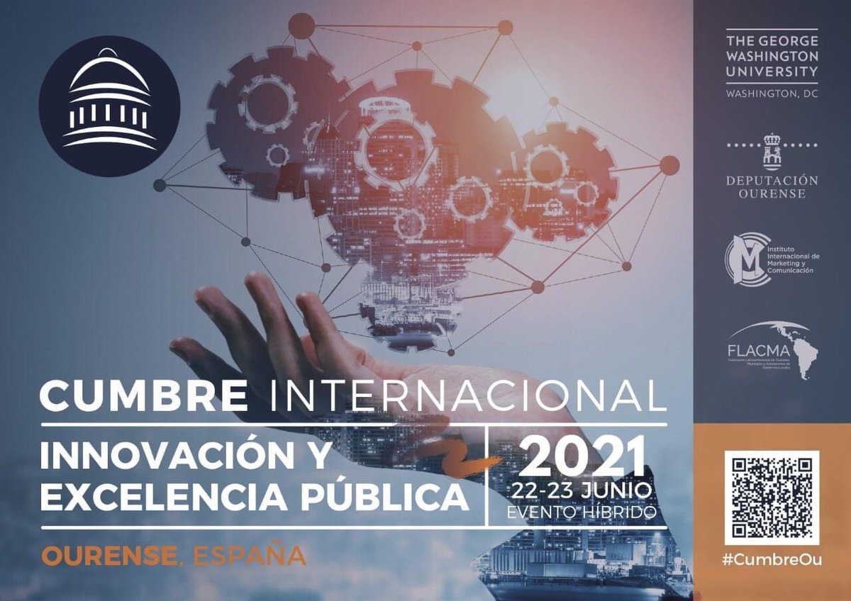 El día de mañana participaré en la Cumbre Internacional de Innovación y excelencia pública, para hablar del posicionamiento global dentro del marco de los gobiernos locales e intermedios. 

👉🏼Inscríbete aquí: cutt.ly/mn9ibwt
