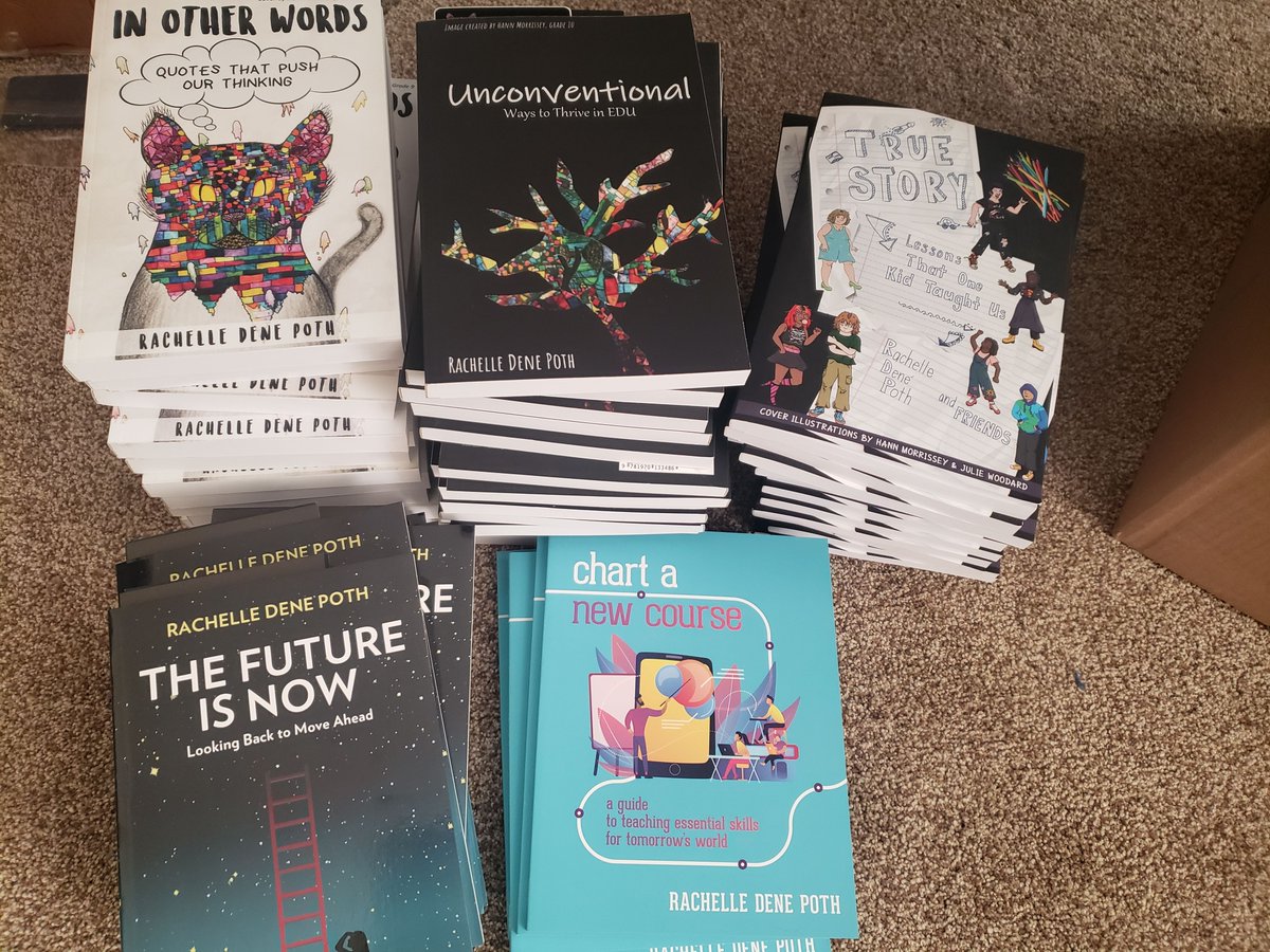 Thanks everyone! Look forward to connecting! #LearnLAP  Check out my blog rdene915.com and books for some summer self-care through great educator and student stories!