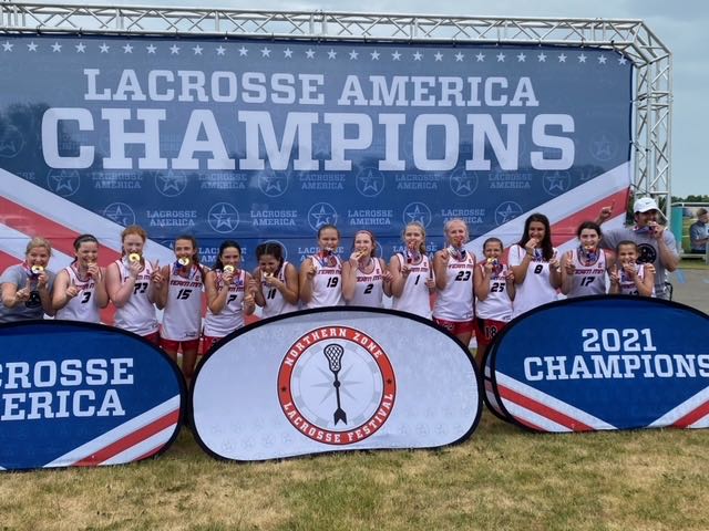 TeamMNLax's tweet photo. The girls of #TeamMN25 #TeamMN26 played their hearts out this weekend and are coming home with some hardware! #MNMade https://t.co/jviNXZK6Vv