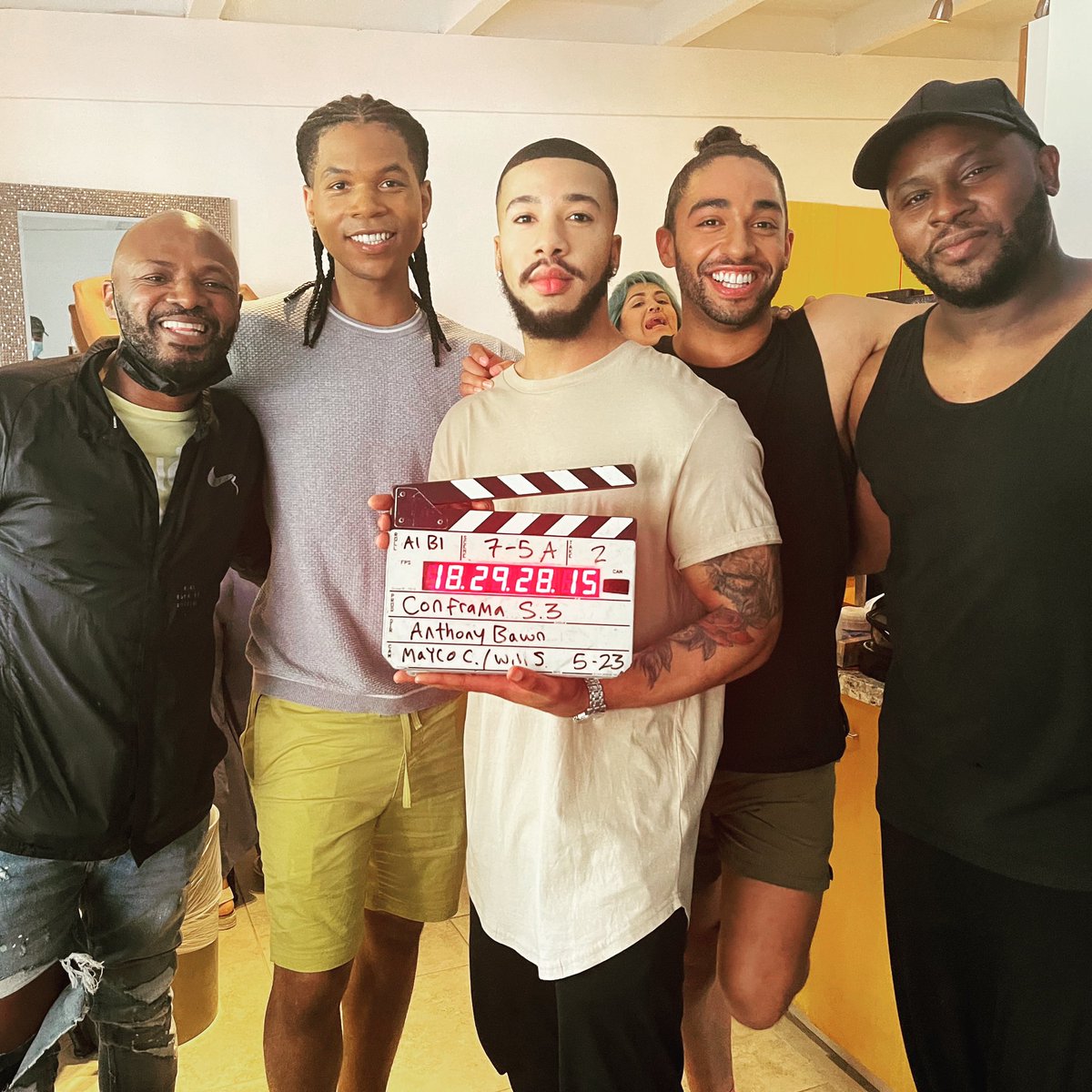 Conframa's tweet photo. Behind the scenes still while filming! #Conframa #ComingSoon https://t.co/8BqmBij726