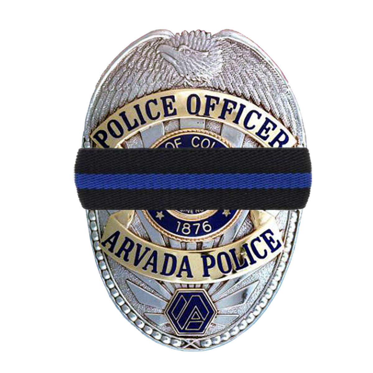 dcsheriff's tweet photo. On behalf of @SheriffSpurlock and the entire Douglas County Sheriff's Office we send our sincere condolences on the loss of a brother in blue as well as an innocent victim. Our thoughts are with the entire Arvada community. #RIPBlue https://t.co/zDecyMpWvZ