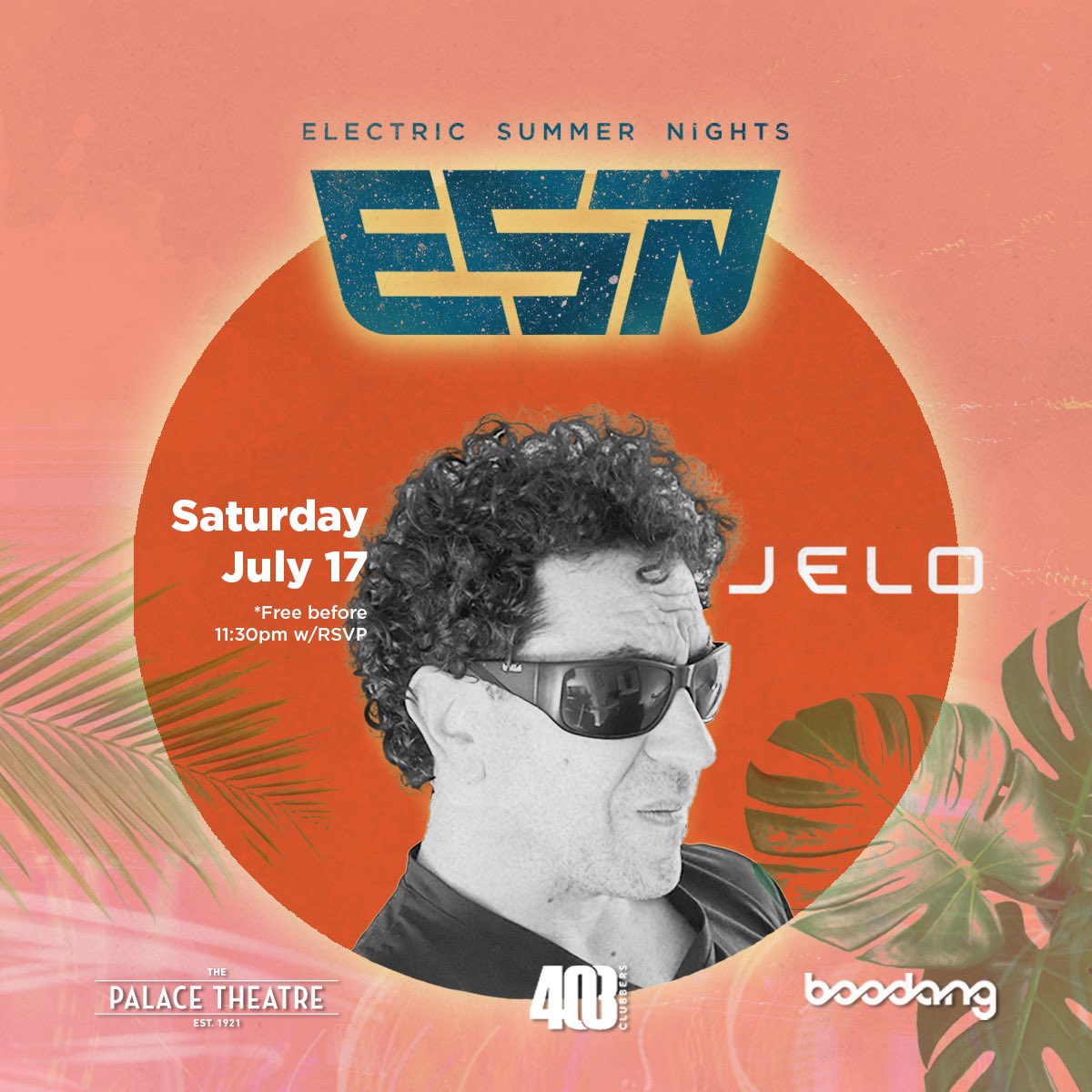 ELECTRIC SUMMER NIGHTS IS BACK || Though his name rhymes with mellow, his music is the opposite! @djjelo is on the decks @palacetheatreyyc on July 24th, 2021. || 18+ event - Free before 11:30pm w/ RSVP - RSVP now at Boodang.com!