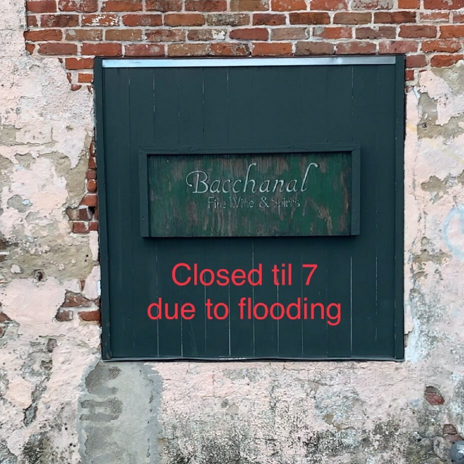 We’ll check in at 7 and let you know if the wine gods got the rain gods drunk and we can get a break in the water! If so we will open up and party is ON!

Stay safe! instagr.am/p/CQZm7aznmmN/