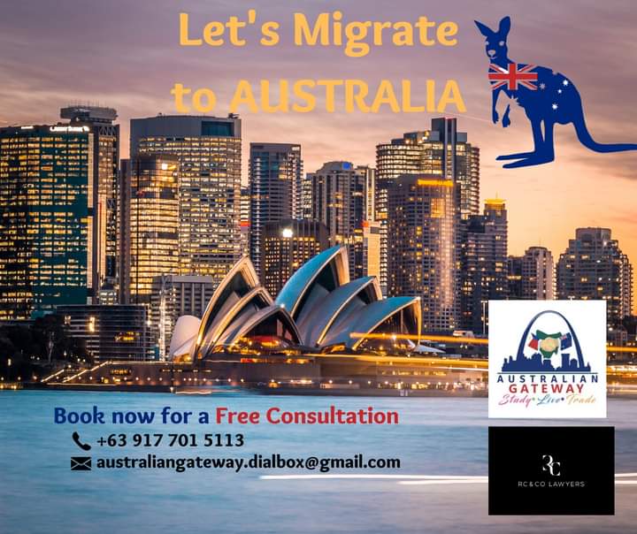 AustralianGate1's tweet image. Book now for a FREE CONSULTATION!
We're glad to assist you!
Call us at +63 917 701 5113
Email us at australiangateway.dialbox@gmail.com
#Australianmigration #Australianvisa #Australiaborders #Getyourvisa #Australian