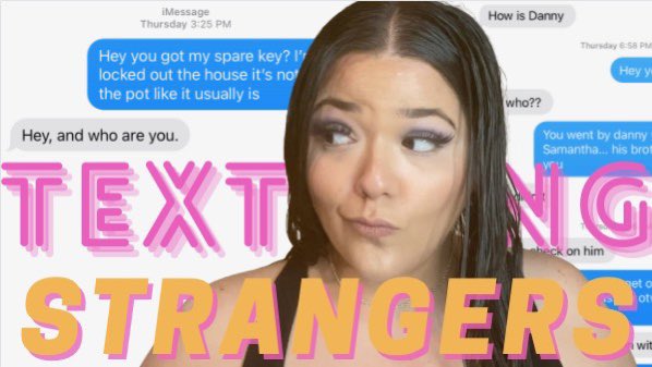 29ThinkPink's tweet image. About to premiere a new video on my YouTube channel, ThinkPink29!!! #textingstrangers #textingstrangersprank #youtuber #thinkpink29 #textingrandompeople