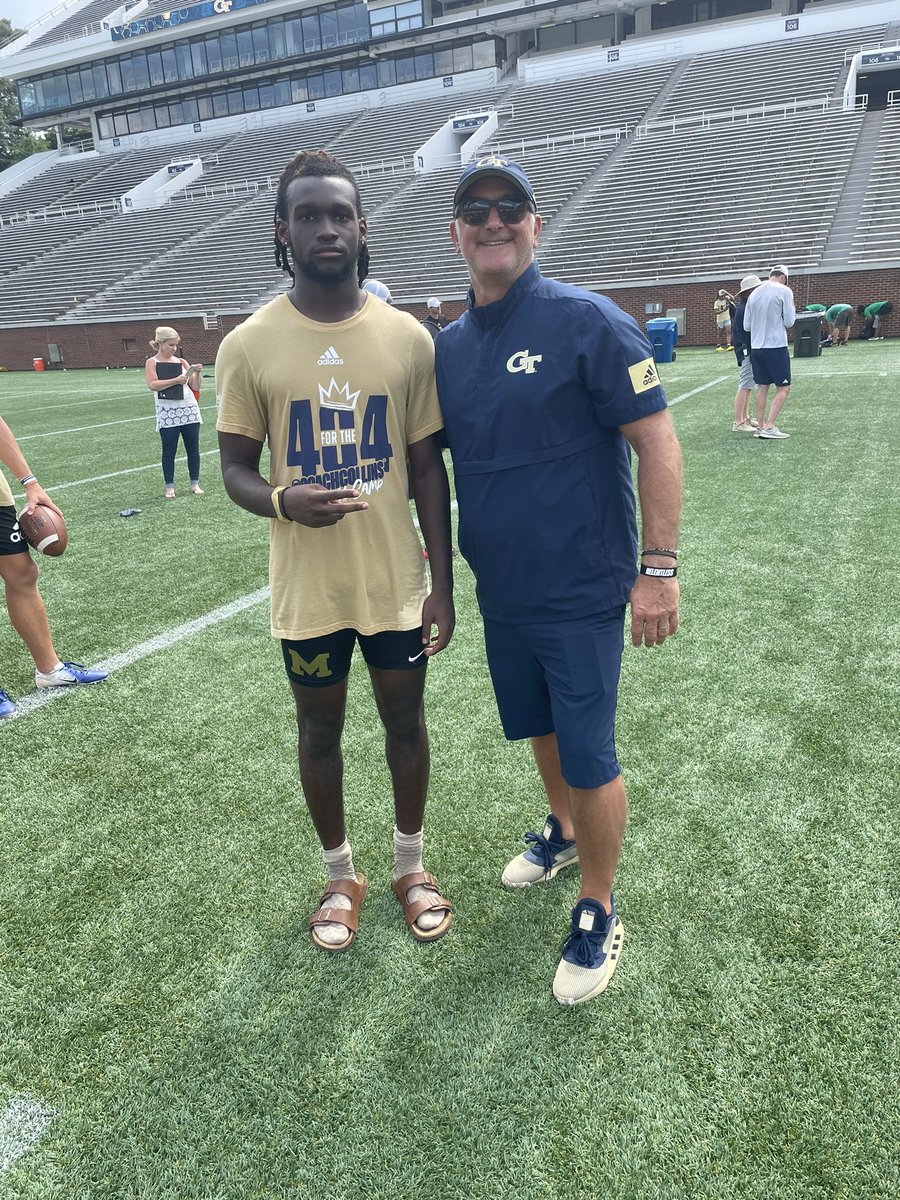 Richard “tripp” Baugh (@the_rb3) on Twitter photo I had a great experience at the Georgia Tech camp today. I also met some great coaches.
<a href="/Coach_K2/">Kerry Dixon II</a> @CoachGlover_GT <a href="/Coach_Pnode/">Dave Patenaude</a> I had a great experience at the Georgia Tech camp today. I also met some great coaches.
<a href="/Coach_K2/">Kerry Dixon II</a> @CoachGlover_GT <a href="/Coach_Pnode/">Dave Patenaude</a>