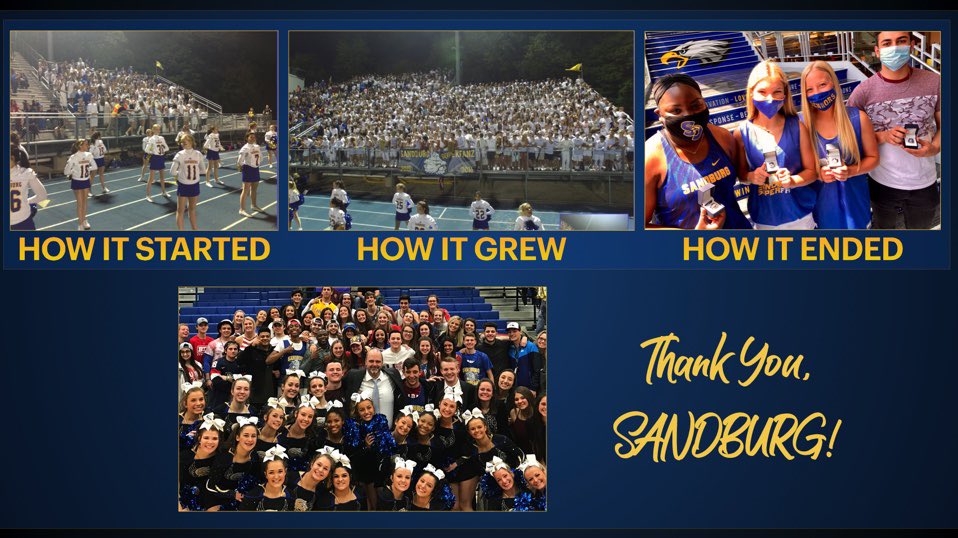 After 7 years, my time <a href="/SandburgHS/">Carl Sandburg H.S.</a> is officially coming to a close. 

THANK YOU cannot possibly express the gratitude I have for the amazing students, staff, parents, and alumni who have made these years so memorable. 

I wish you all the best in the school year ahead. #WinTheDay