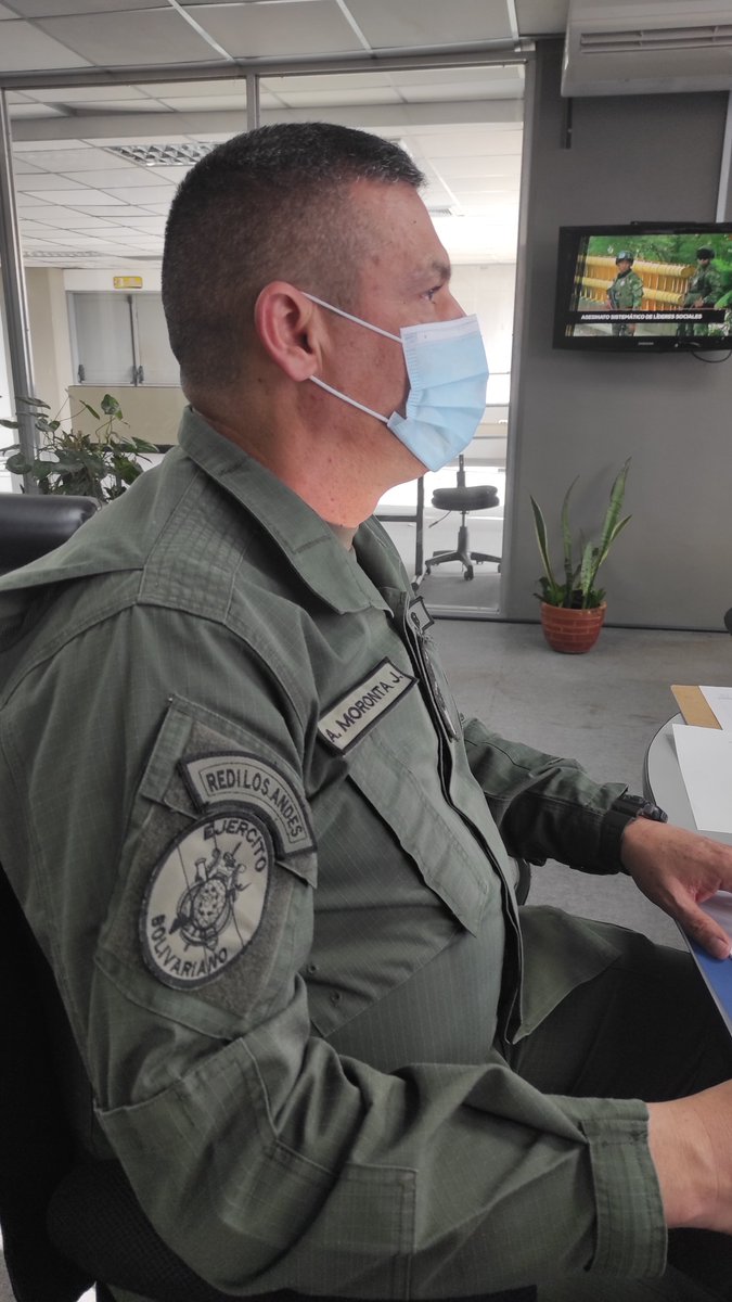 #DefensaIntegral GD Ángel Moronta Cmdte de la <a href="/zoditachira/">@zoditachira</a>  ofrece resultados operacionales de la Fuerza Armada Nacional Bolivariana y los Organismos de Seguridad Ciudadana en el estado Táchira. 
<a href="/MGOvidioDelgado/">MG. Ovidio de Jesús Delgado Ramirez</a>  
#RumboBicentenario