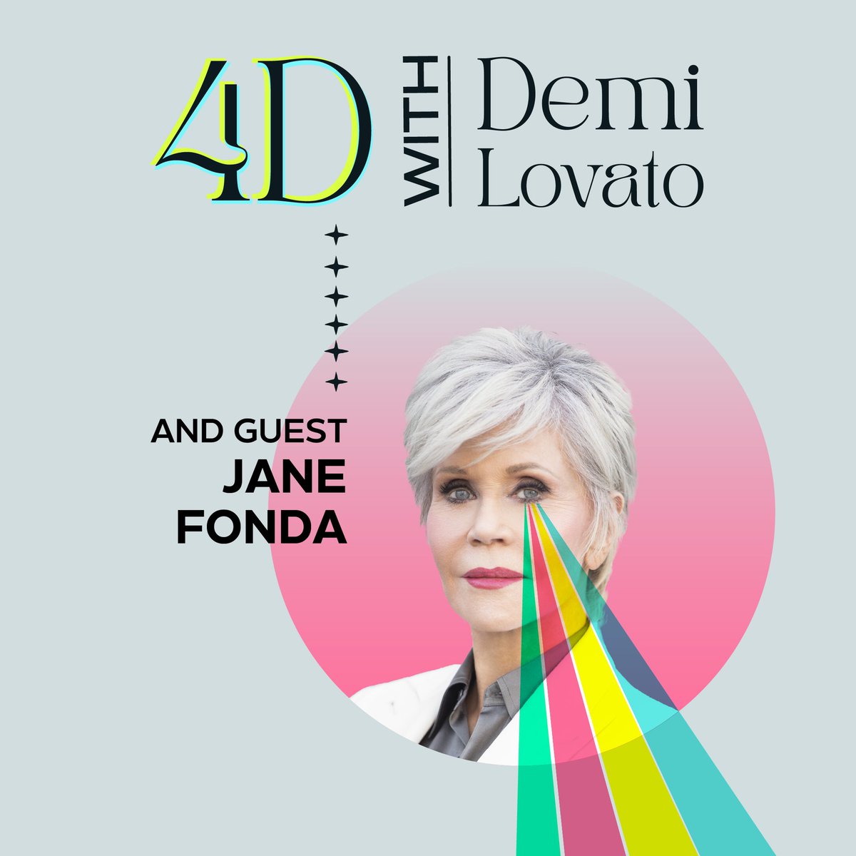 ddlovato's tweet photo. “No is a complete sentence” - @Janefonda 💞

Listen to Jane’s episode of #4DwithDemi here 🛸 https://t.co/deSod8Sw0k https://t.co/IcU67Ciqly