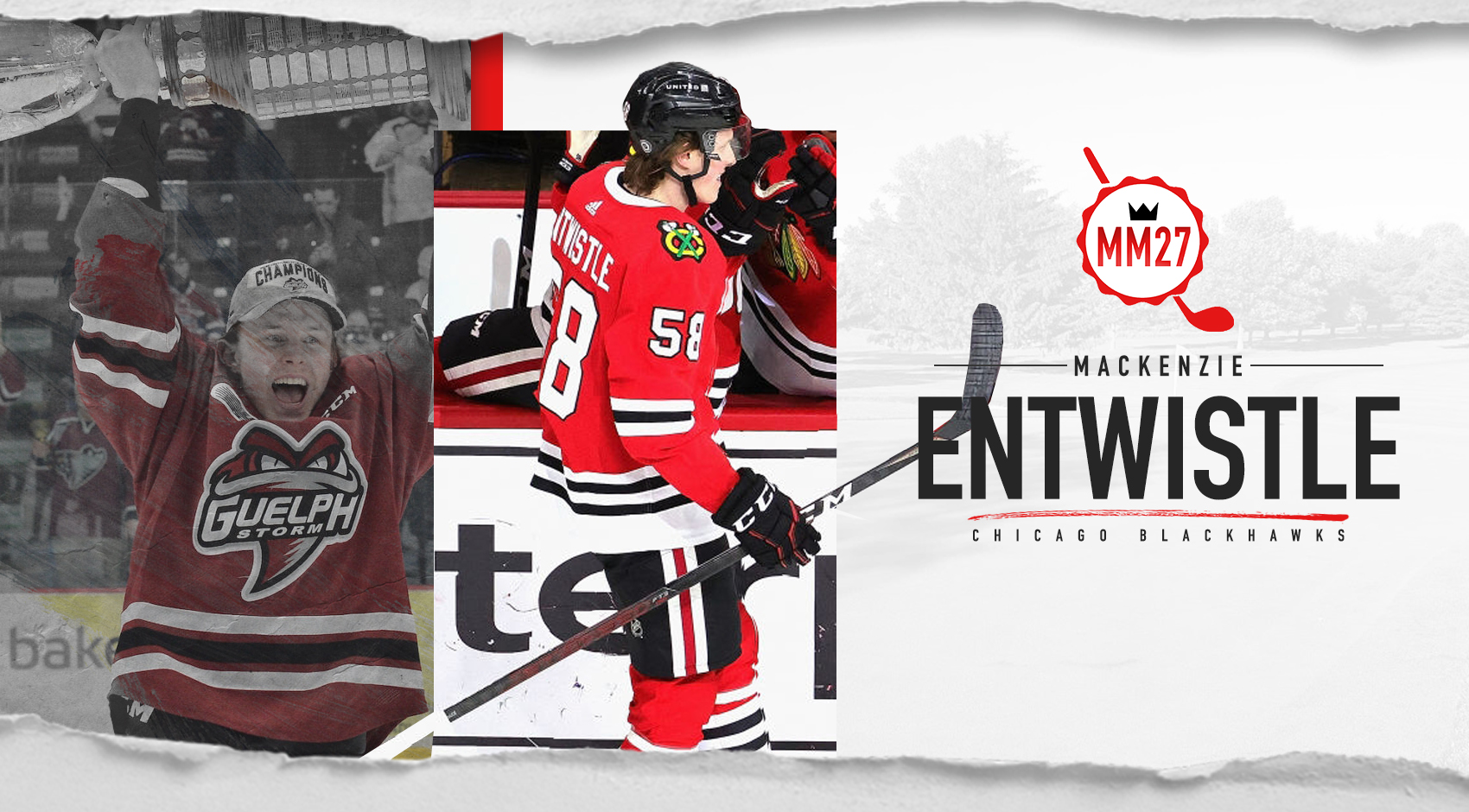 MacKenzie Entwistle - Chicago Blackhawks Right Wing - ESPN